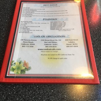 Cool Cat Cafe - American Near Me - Pismo Beach, California