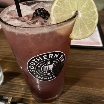 Gato Taco & Tequila - Blackberry violet margarita - Mexican Near Me - Irwin, Pennsylvania