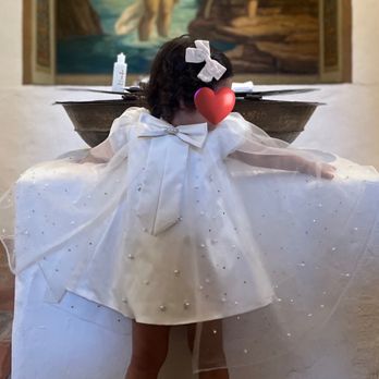 Mary's Bridal Shop - Beautiful Baptism dress and cape by Mary - Bridal Near Me - Montebello, California Mary's Bridal Shop - Beautiful Baptism dress and cape by Mary - Bridal Near Me - Montebello, California