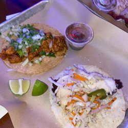 Cantina Agave - Al Pastor and Fried Cod