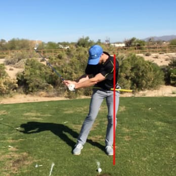 Corey Baehman Golf - Pic 2/2 showing my hip bump in downward sequence - Golf Lessons Near Me - Tucson, Arizona