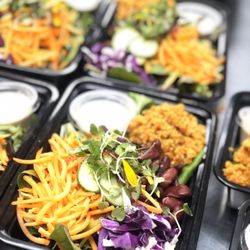 Fresh Creations - Mexican Cobb Salad with Walnut Taco Meat and Spicy Ranch Dressing