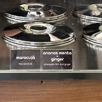 Cantina del Gelato - Interesting flavor, pineapple mint and ginger, love it! - Ice Cream & Frozen Yogurt Near Me - Florence, FI