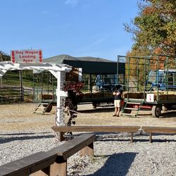 Simmons Farm - Hayride tractors