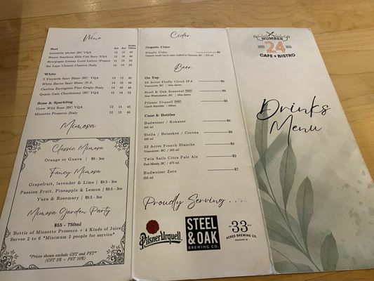 Menu photo 5 No. 24 Cafe & Bistro Surrey, BC Menu photo 5 No. 24 Cafe & Bistro Surrey, BC