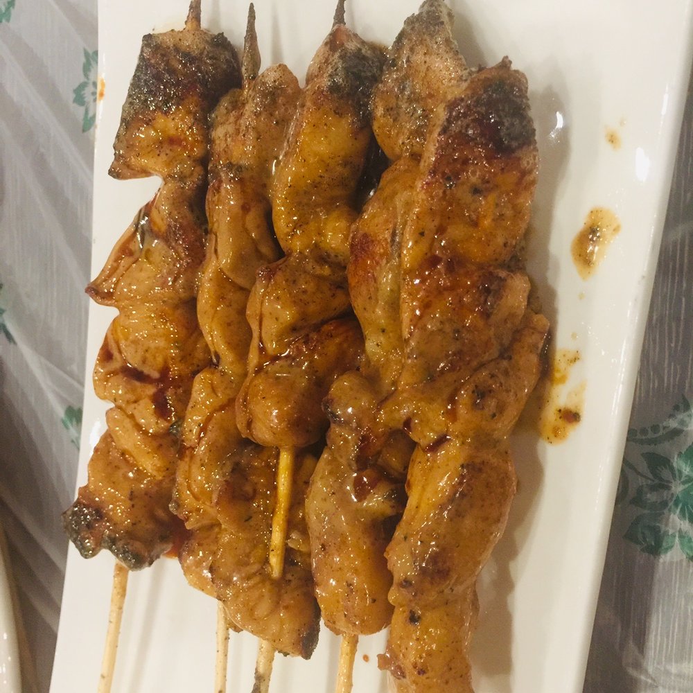 Worlds Magic Restaurant - Grilled chicken sate - Indonesian Near Me - Orlando, Florida Worlds Magic Restaurant - Grilled chicken sate - Indonesian Near Me - Orlando, Florida