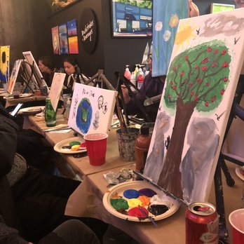 Brushstrokes + Beverages - Art Classes Near Me - Long Beach, California Brushstrokes + Beverages - Art Classes Near Me - Long Beach, California