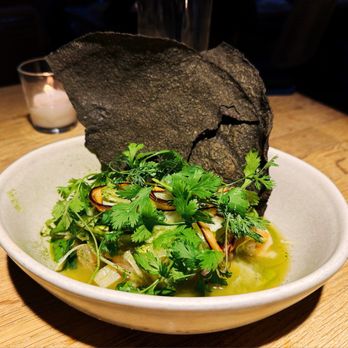 Oxomoco - scallop and hiramasa aguachile - Mexican Near Me - Brooklyn, New York