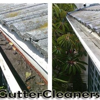 Rain Gutter Cleaning - before and after rain gutter cleaning - Gutter Services Near Me - San Diego, California Rain Gutter Cleaning - before and after rain gutter cleaning - Gutter Services Near Me - San Diego, California