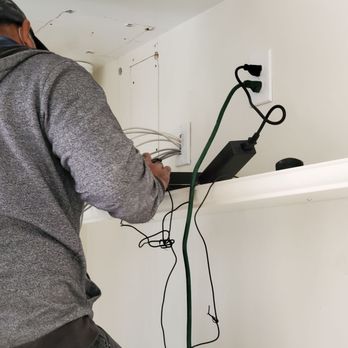 Niteowl Connect - All the cables nicely running to one central location. - Security Systems Near Me Niteowl Connect - All the cables nicely running to one central location. - Security Systems Near Me