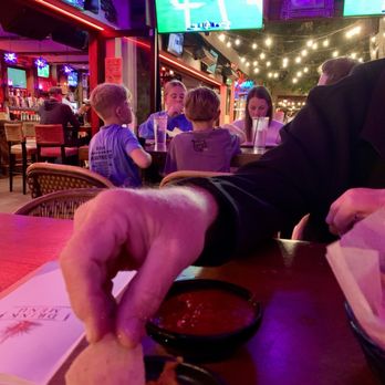 Sandbar Cocina y Tequila - Chips come with bean dip and salsa. - Sports Bars Near Me - Santa Barbara, California