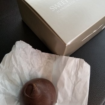 Duran Central Pharmacy - Black Forest Truffle in the case by cashier.   The dark chocolate turtles looked yummy, too! - Mexican Near Me - Albuquerque, New Mexico