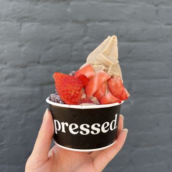 Pressed Juicery - Vanilla Plant Based fro Yo - Juice Bars & Smoothies Near Me - Washington, DC, District of Columbia