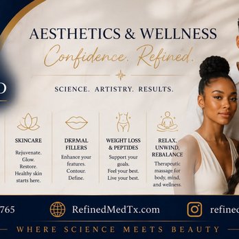 Refined Aesthetics & Wellness - Laser Hair Removal Near Me - Addison, Texas Refined Aesthetics & Wellness - Laser Hair Removal Near Me - Addison, Texas