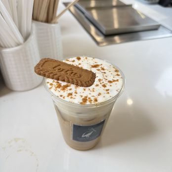Sea Foam Coffee - cookie butter latte w oat milk - Coffee & Tea Near Me - Galveston, Texas Sea Foam Coffee - cookie butter latte w oat milk - Coffee & Tea Near Me - Galveston, Texas