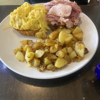 The Mason Jar Cafe - Ham & Egg Croissant was on special. My husband ate it and is now in a food coma - Breakfast & Brunch Near Me - Benton Harbor, Michigan The Mason Jar Cafe - Ham & Egg Croissant was on special. My husband ate it and is now in a food coma - Breakfast & Brunch Near Me - Benton Harbor, Michigan