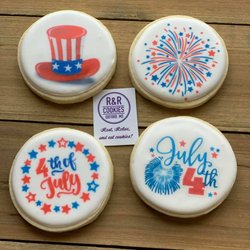 R & R Cookies - July 4th cookies