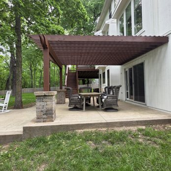 Handyman Harry - Pergola stained - General Contractors Near Me Handyman Harry - Pergola stained - General Contractors Near Me