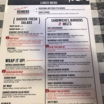 Big Apple Cafe - Lunch menu - Coffee & Tea Near Me - Newark, Ohio