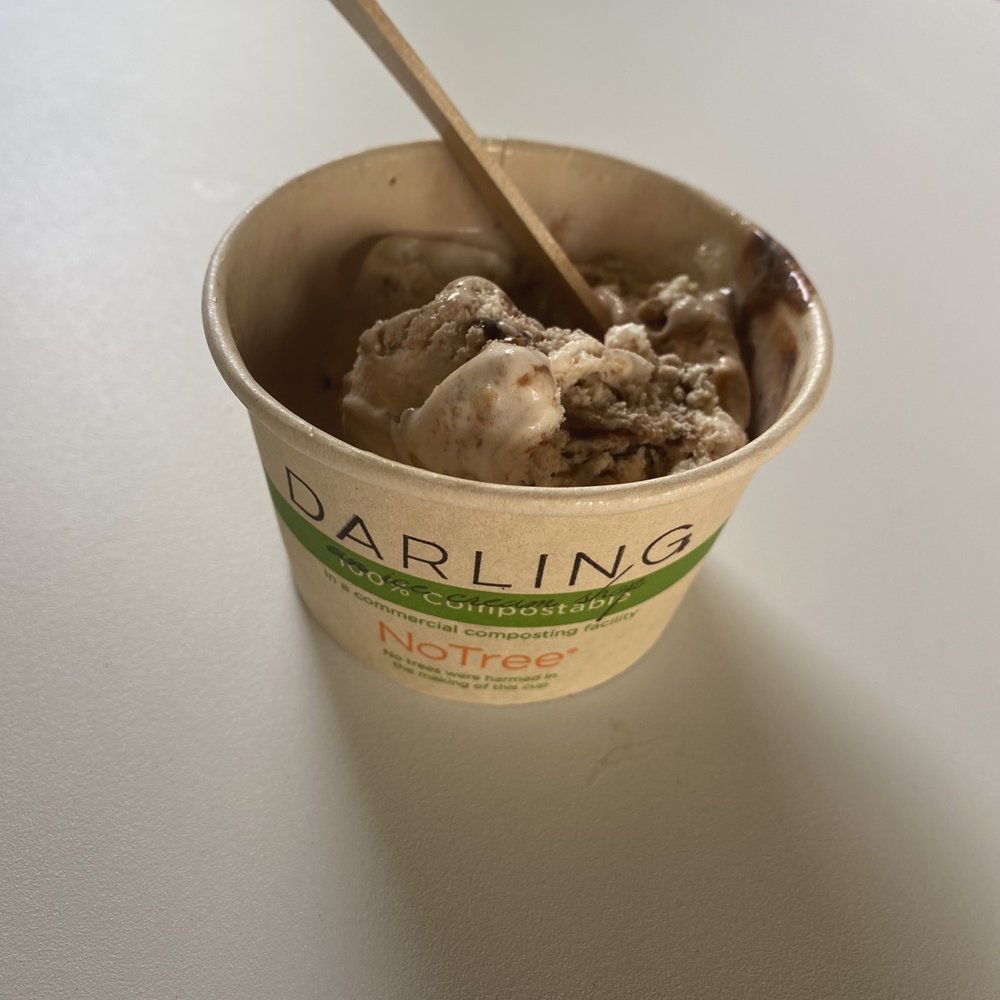 1/2 scoop was a perfect treat! 1/2 scoop was a perfect treat!