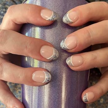 Nail Zone - This is a full set of nails done with the "dip process" and gel french nail paint afterwards. - Nail Salons Near Me - Roseville, California Nail Zone - This is a full set of nails done with the "dip process" and gel french nail paint afterwards. - Nail Salons Near Me - Roseville, California