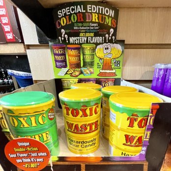 Cape Charles Candy Company - Toxic waste candy - Candy Stores Near Me - Cape Charles, Virginia