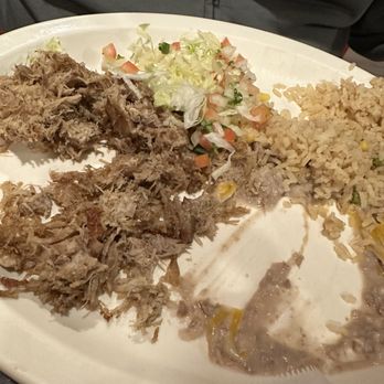 El Nopal Mexican Grill and Seafood - Carnitas plate - Mexican Near Me - Hermiston, Oregon