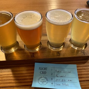 Double Edge Brewing - Flight - Breweries Near Me - Lancaster, Ohio