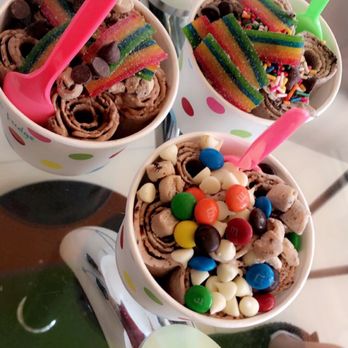 Peachy Rolls - Rolled Ice Cream - Ice Cream & Frozen Yogurt Near Me - Augusta, Georgia