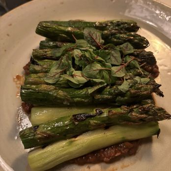 Bazaar Meat by José Andrés - Grilled asparagus - Steakhouses Near Me - Las Vegas, Nevada