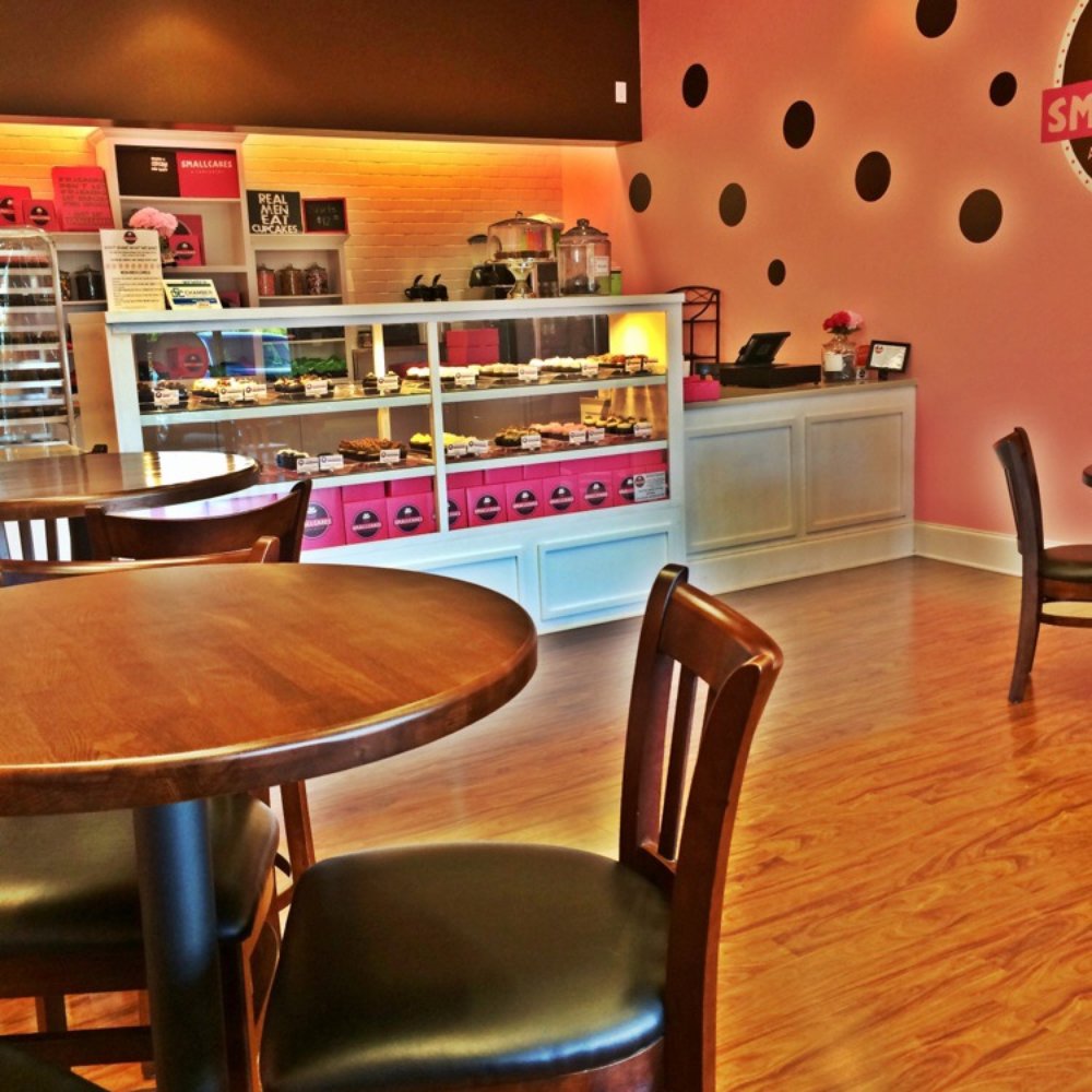 Smallcakes Cupcakery Evans/Augusta - --Intimate space and neat set up - Desserts Near Me - Evans, Georgia Smallcakes Cupcakery Evans/Augusta - --Intimate space and neat set up - Desserts Near Me - Evans, Georgia