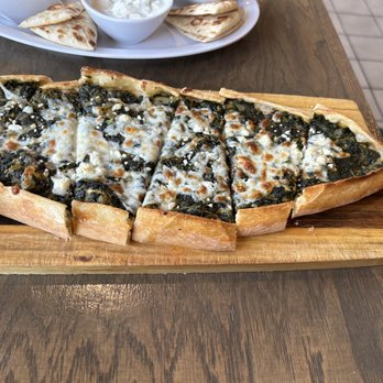 Lezzet cafe - Ispanakli Pide - Mediterranean Near Me - Dallas, Texas