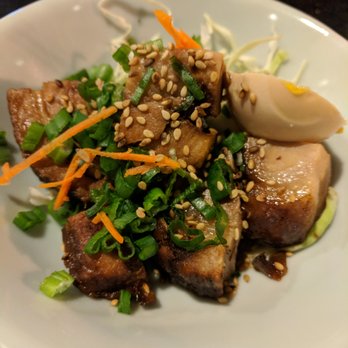 Juban Ramen & Tapas - Back view of Kakuni (Soft braised pork) - $7 - Ramen Near Me - Milpitas, California Juban Ramen & Tapas - Back view of Kakuni (Soft braised pork) - $7 - Ramen Near Me - Milpitas, California