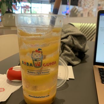 Boba Cucue - It was a Thai Tea Tornado - Bubble Tea Near Me - Mesa, Arizona