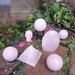 The Haven - Rose Quartz Crystals