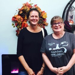 Unraveled-The Chic Yarn Boutique - Designer Marta Wissing and owner Kellie