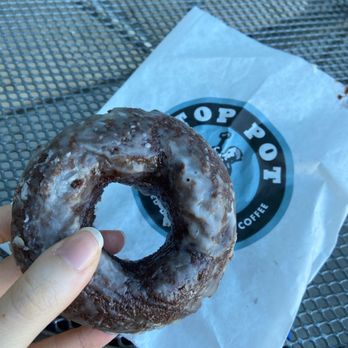 Top Pot Doughnuts - Chocolate Frosted Old Fashioned - Bakeries Near Me - Seattle, Washington Top Pot Doughnuts - Chocolate Frosted Old Fashioned - Bakeries Near Me - Seattle, Washington