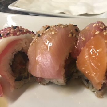 Don Sushi - Tuna roll with salmon, yellow tail and albacore tuna. - Sushi Bars Near Me - Albuquerque, New Mexico