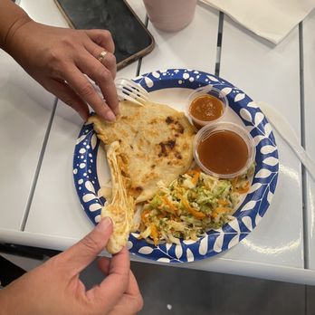 FiveO3 Pupusas - The revuelta, hands down the best pupusa in the whole entire universe! - Salvadoran Near Me - Cathedral City, California