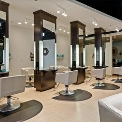 Zoi'A Spa & Salon - Our salon features beautiful tall mirrors with 12 spacious stations and chairs, providing ample room for bridal parties and e...