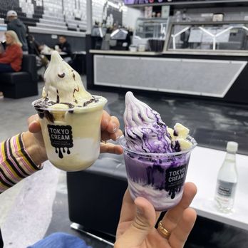 Tokyo Cream - Tokyo banana cream and Purple Rain - Desserts Near Me - Roseville, California Tokyo Cream - Tokyo banana cream and Purple Rain - Desserts Near Me - Roseville, California