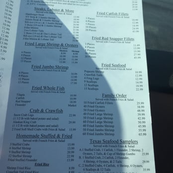 Texas Seafood & Steakhouse - Seafood Near Me - Somerville, Texas