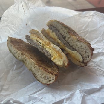 Regal Bagel - Egg, Cheese, and Sausage Bagel on Pesto - Bagels Near Me - San Jose, California Regal Bagel - Egg, Cheese, and Sausage Bagel on Pesto - Bagels Near Me - San Jose, California