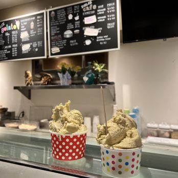 Dolce Gelato - Pistachio flavor - Ice Cream & Frozen Yogurt Near Me - Laguna Beach, California Dolce Gelato - Pistachio flavor - Ice Cream & Frozen Yogurt Near Me - Laguna Beach, California