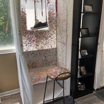 Kicasso Sneaker Art Bar - Where you can add paint splatters to your design - Paint & Sip Near Me - Indianapolis, Indiana Kicasso Sneaker Art Bar - Where you can add paint splatters to your design - Paint & Sip Near Me - Indianapolis, Indiana