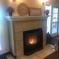 Prestige Senior Living Orchard Heights - Fireside room