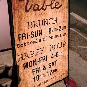 The Table - New American Near Me - San Jose, California
