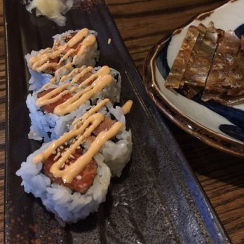 Kaori Izakaya - Spicy salmon roll - Japanese Near Me - Vancouver, British Columbia Kaori Izakaya - Spicy salmon roll - Japanese Near Me - Vancouver, British Columbia