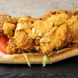 Boil Bay Catfish po Boy