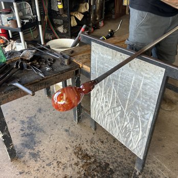 Moana Glass by Ryan Staub - Hot glass with some air blown in. - Art Galleries Near Me - Lahaina, Hawaii